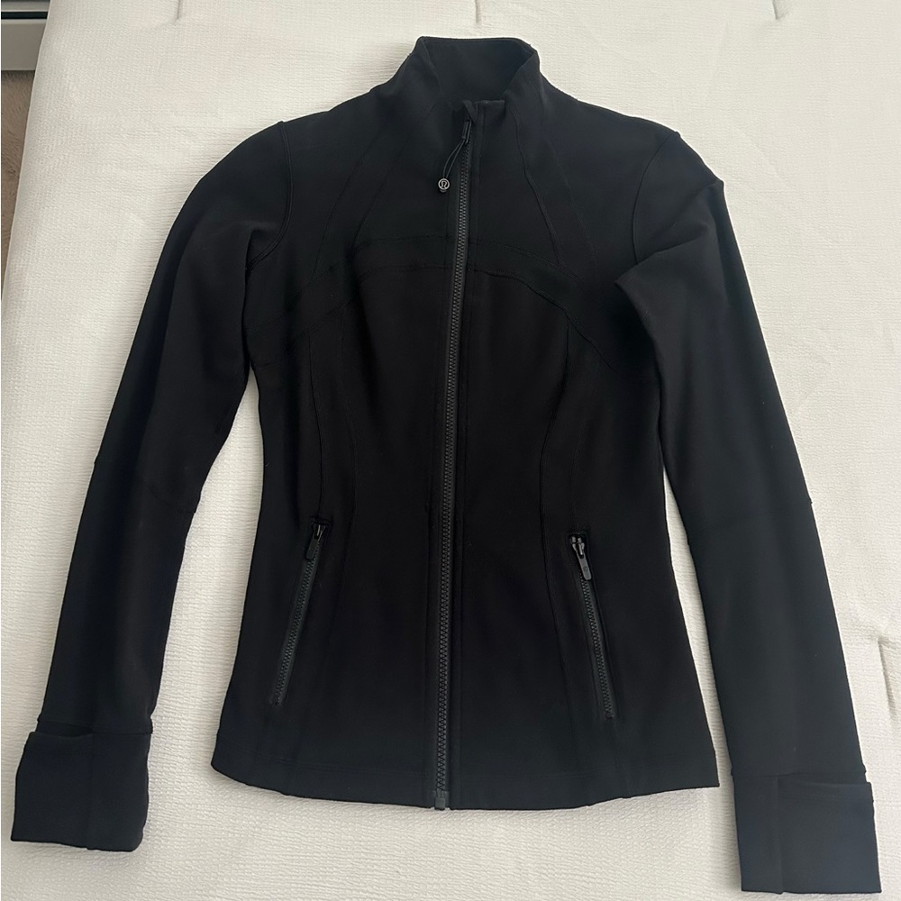 Black Lululemon Define Jacket